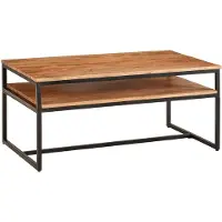 Wohnling Salontafel acacia 100 cm breed - WL6.365