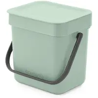 Brabantia Sort & Go Afvalemmer 3 liter - Jade Green
