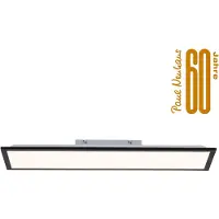 Leuchtendirekt Led Plafondlamp Flat 80 Bij 25cm Zwart