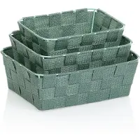 kela Opbergmand Alvaro Groen (Set van 3)