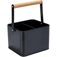 Zeller Organizer Model Baco robuuste draagmand, ideaal voor het opbergen van ketchup en barbecuesauzen