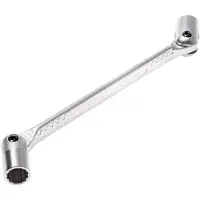 Ks Tools 517.0345 5170345 Dubbele scharniersleutel 17 - 19 mm Uitvoering Inbus 260 mm 1 stuk(s)