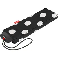Reisenthel Umbrella Pocket Mini Opvouwbare Mini Paraplu - ø 97 cm - Dots Wit