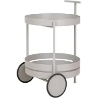 House Nordic Trolley Beja Staal Grijs