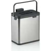 kela Prullenbak Plata GFT Zilver 2,1 L