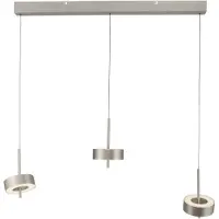 Paul Neuhaus 3-lichts hanglamp Q-Rotate aluminium modern