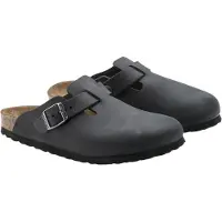 Birkenstock Clogs 'Boston' zwart