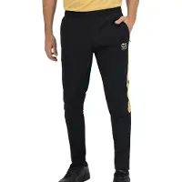 Cruyff Turn Tech Trainingsbroek Heren Zwart - Goud XL