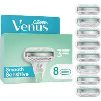 Gillette Smooth Sensitive Voor Vrouwen Scheermesjes - 8 stuks