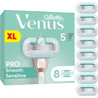 Gillette Pro Smooth Sensitive scheermesjes voor vrouwen - 8 Navulmesjes