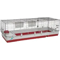 Ferplast - Kooi voor cavia's - Kooi voor konijnen - Kooi en toegang