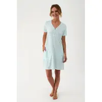 Promise - Nachthemd Floral Whisper - maat XXL - Blauw