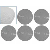 GEKO Velcro schuurgaas 225mm P240 - Set van 5 - Voor droog schuren - Lange levensduur
