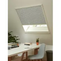 Cando Duo-plissé Hor Dakraam Standard - 81x101cm - Wit
