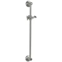 Sapho Antea Douchestang, verstelbare houder, rond, 67cm, nikkel