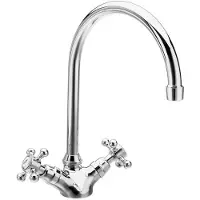 Sapho Keuken mixer kraan antea 27,5 cm chroom
