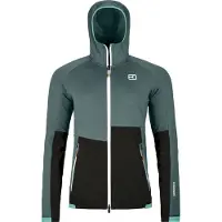 Ortovox Women's Fleece Rib Hoody (Maat - XL, Kleur - Dark-Arctic-Grey)