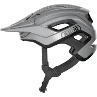ABUS Fietshelm CLIFFHANGER Ti silver S - 51-55 cm - zilver - Geschikt voor gebruik op mountainbikes - 300 g