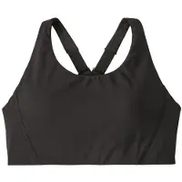 Patagonia Sport BH Women Shadowlite Mid Impact Adjustable Bra Black-L