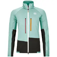 Ortovox - Women's Fleece Rib Jacket - Fleecevest L, turkoois