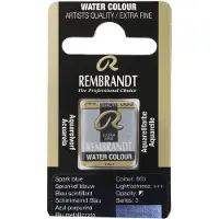 Taidepiste Aquarelverf - 865 Sprankel Blauw - Rembrandt - Napje