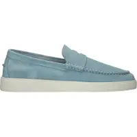 Blackstone Mocassins 'Zuko Enzo DG370' lichtblauw