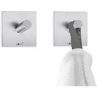 Zack Haakje Peco Vierkant Mat (Set van 2)
