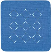 Spirella Antislip Badmat Alaska - Blauw - 55x55cm