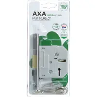 Axa Slot voor kast - 711540 - Kastslot met sleutels - RVS Voorplaat - Incl. sluitplaat en bevestigingsmiddelen