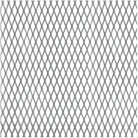 Alberts Metaalgaasplaat - Staal - Ruwstaal - Uitgevouwen Metaal - 300x1000x1,2mm