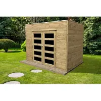 Solid Tuinhuis Superia Cube Capri - Geïmpregneerd - 298x198cm