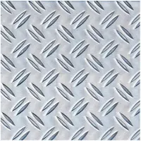 Alberts Structuurplaat - Aluminium - Natuur - Ruwpleister-reliëf - 120x1000x1,5mm