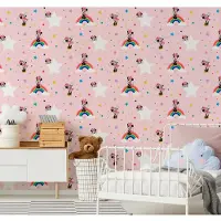 Disney Papierbehang Rainbow Minnie