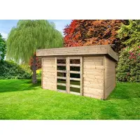 Solid Tuinhuis Superia Modern Stockholm - Geïmpregneerd - 363,2x245,2cm