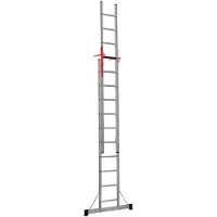 Smart Level Ladder Professionele Schuifladder 2-delig 2x12-treeds