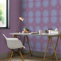 Overig Vliesbehang Good Vibes Gv24220 - Paars - Rood-roze - Wit - Lichtblauw - 10,05m X 53cm