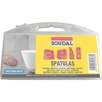 Soudal Spatelset Kit Afstrijkset - 4 Stuks