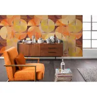 Komar Fotobehang Swing 70 - Geel - 2,50m X 300cm