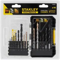 Stanley Multimateriaalboor Set - Diam. 2-8mm - 14 Stuks