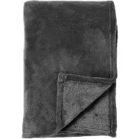 Id Plaid Owen 130 X 160 Cm Charcoal Gray