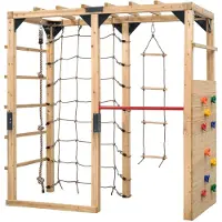 Swing King Swingking Klimtoestel Jack Hout 209x100x215cm