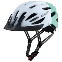 Cairn Fusion Helm Led USB Mat Blauw/Groen