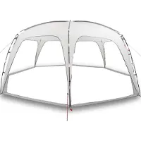 vidaXL Partytent waterdicht grijs