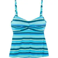 s.Oliver Tankinitop turquoise / lichtblauw / donkerblauw