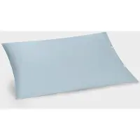 Yumeko Kussensloop Jersey Katoen 40x80 Blauw - Eco, Bio & Fairtrade