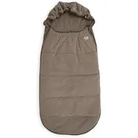 Lodge autostoel voetenzak teddy fleece bruin unisex | Maat: 0-36 mnd