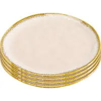 Kare design Nala Rose Ø26cm Steengoed Dinerbord - Roze