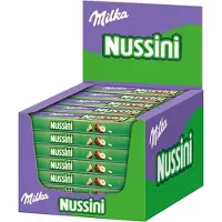 Milka Miilka Nussini reep chocolademelk en hazelnoot, 31,5 g