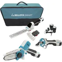 Bellota elektrisch gereedschap set Smart 14,4V - snoeischaar - kettingzaag- heggenschaar- kantentrimmer