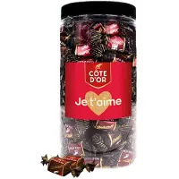 Côte d'Or Chokotoff chocolade "Je t'aime" - pure chocolade met toffee - 800g